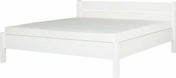 Łóżko 2-osobowe 180 Aga (biały połysk)