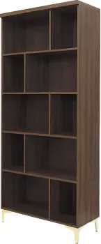 Regał Bari (orzech Foresta)