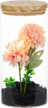 Dekoracja LED z kwiatami Tasso 26