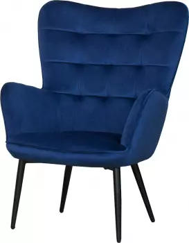 Fotel Felicja 24 (niebieski)