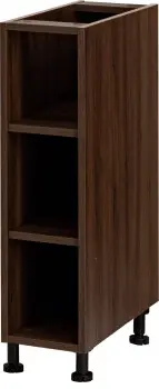 Szafka 20 dolna odkryta Loara (biały połysk/orzech Foresta)