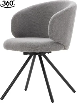 Krzesło obrotowe Fabio 38 (ciemnoszary)