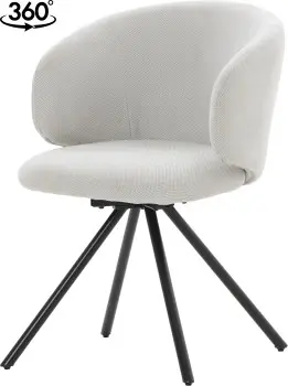 Krzesło obrotowe Fabio 38 (jasny szary)