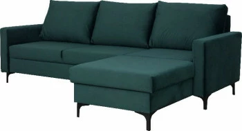 Narożnik Milano (plusz zieleń)