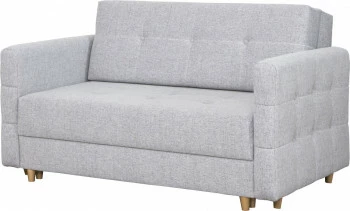 Fotel 2-osobowy rozkładany Paris (gustimo jasny szary)