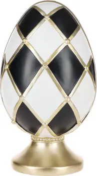 Ozdoba wielkanocna Black and White Easter 47