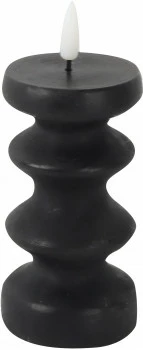 Świeca LED mała Soho 7 (czarny)