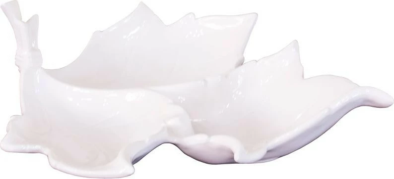 Patera-2 (liść duży) Palomo (biały)