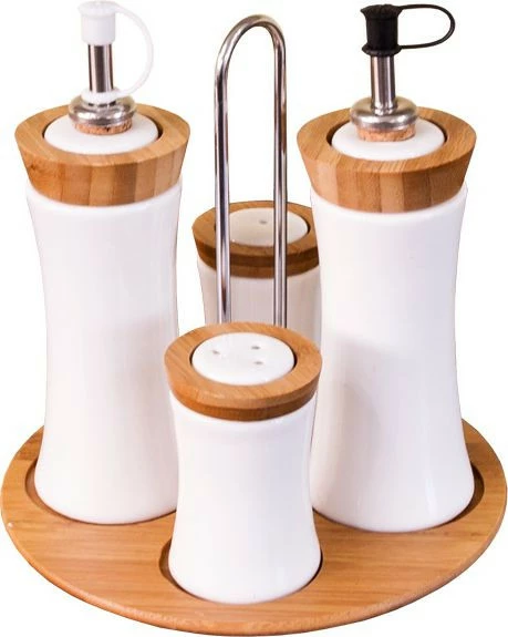 Przyprawnik 3 (4-elem.) Palomo (biały)