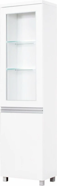 Półwitryna prawa Aga (biały połysk) 