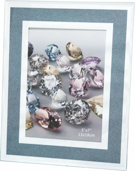 Ramka na zdjęcie szklana Diamento 8 (grafit)