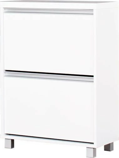 Szafka na obuwie Aga (biały połysk)