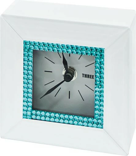 Zegar Diamento 7 (biało-niebieski)