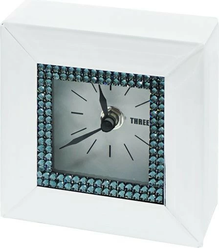 Zegar Diamento 7 (biało-perłowy)