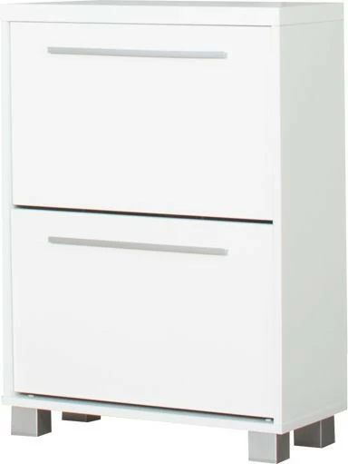 Szafka na obuwie Panama (biały połysk) 