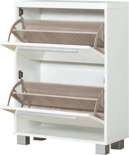 Szafka na obuwie Panama (biały połysk)