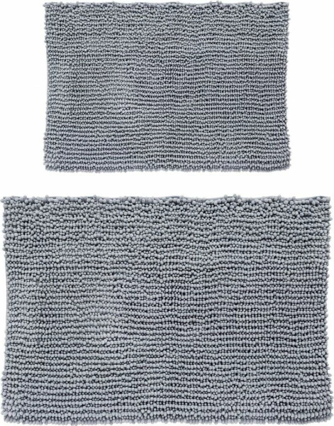 Zestaw dywaników łazienkowych Morino 4 (szary) 