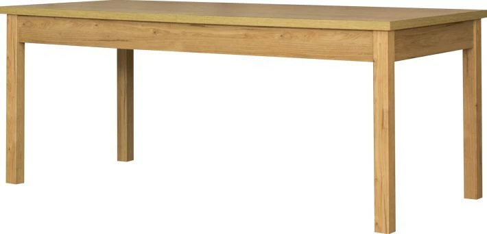 Rozkładany stół kuchenny 192 cm z automatem synchronicznym (dąb Soma ciemny) 