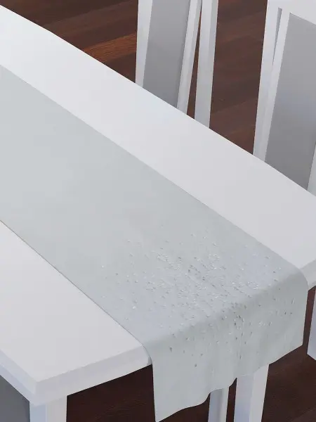 Bieżnik bożonarodzeniowy Larmes 13-2 (biały) 