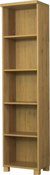 Regał półkowy Majorka (dąb Soma ciemny) 