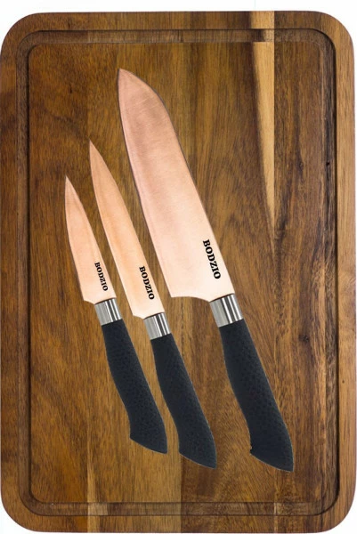 Zestaw noży z deską (4 elementy) Palia 12