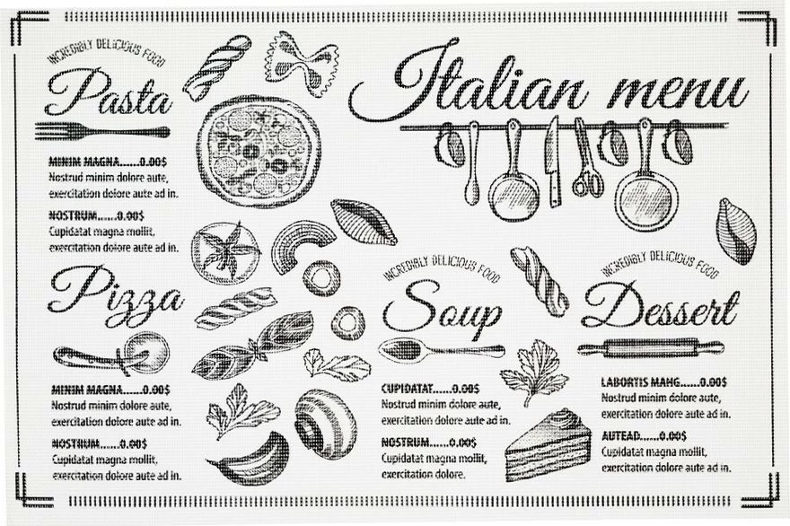 Mata stołowa 7 (biała)