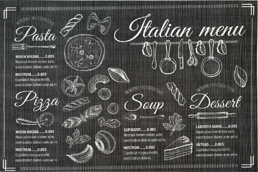 Mata stołowa 7 (czarna) 