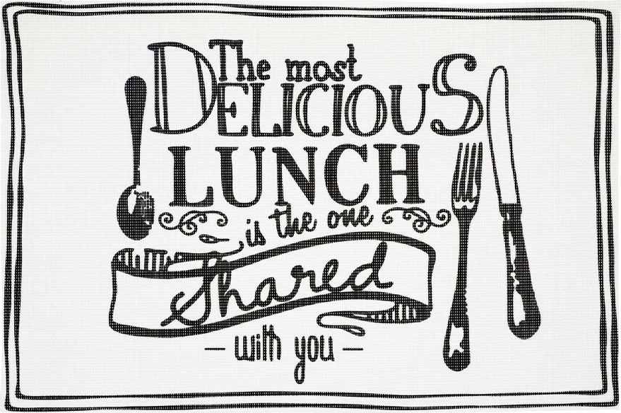 Mata stołowa 8 (biała)