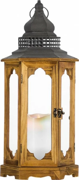 Lampion duży Dori (drewno)