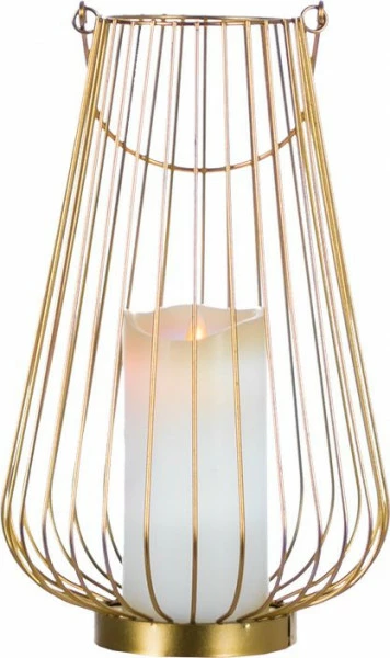 Lampion duży Marilena (złoty)