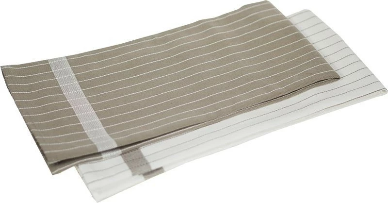 Zestaw dwóch ściereczek kuchennych 4 (biało/beżowy) 