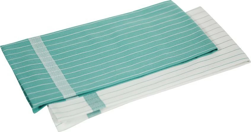 Zestaw dwóch ściereczek kuchennych 4 (biało/miętowy) 