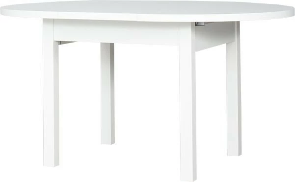 Stół okrągły rozkładany (biały)