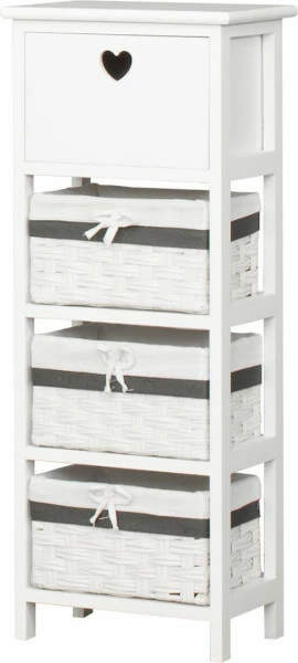 Szafka łazienkowa Skandina 2 (biały) 