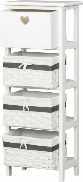 Szafka łazienkowa Skandina 2 (biały)