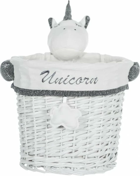 Kosz wiklinowy 18-4 z jednorożcem