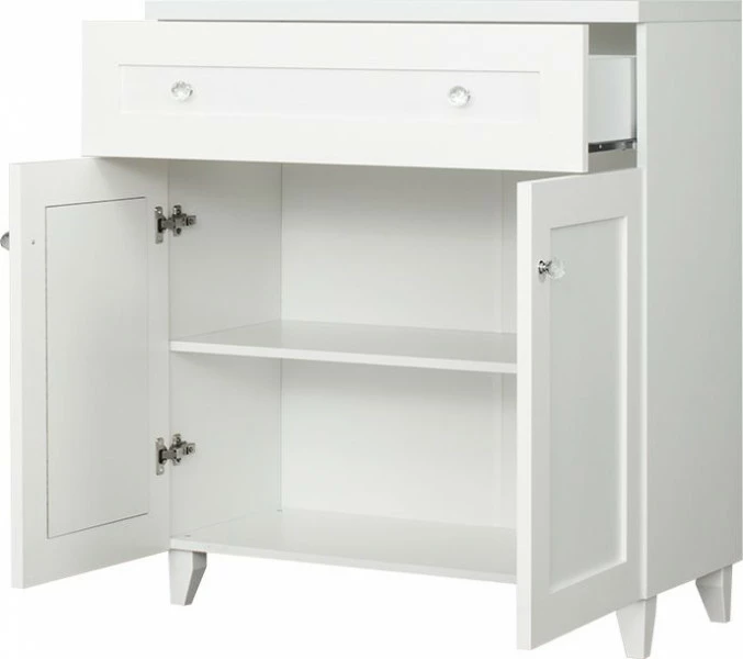 Komoda z dzwi. i szufl. Majorka (biały)