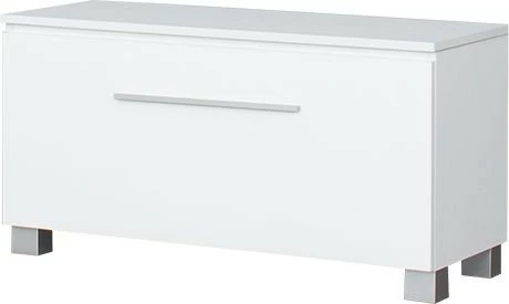 Szafka/siedzisko na obuwie Panama (biały połysk)