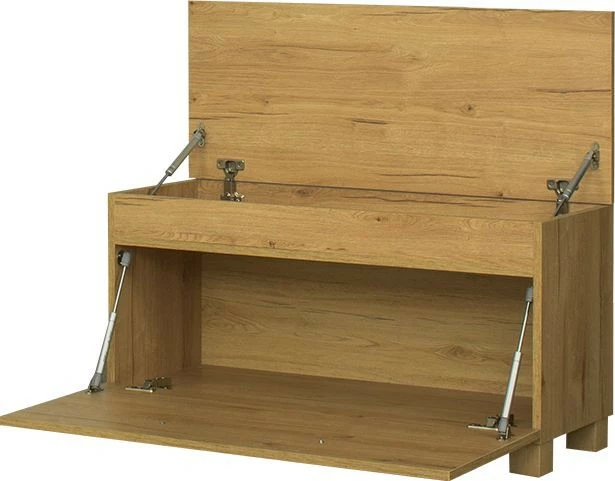 Szafka/siedzisko na obuwie Panama (dąb Soma ciemny)