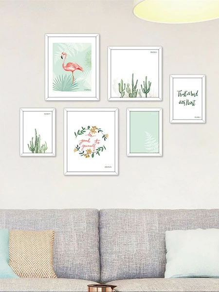 Zestaw ramek Venussio 6 elem. (biały)