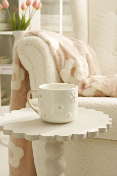 Kubek Daisy 146 (biały/różowy)