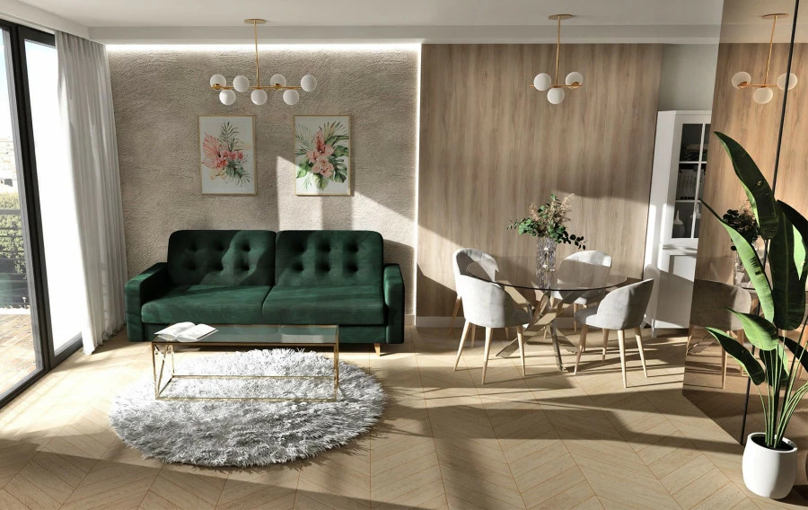 Sofa Sewilla (plusz zieleń)