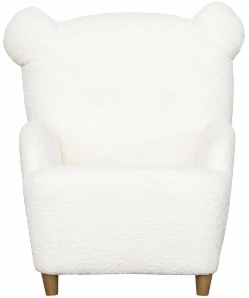 Fotelik Miś (boucle kremowy) 