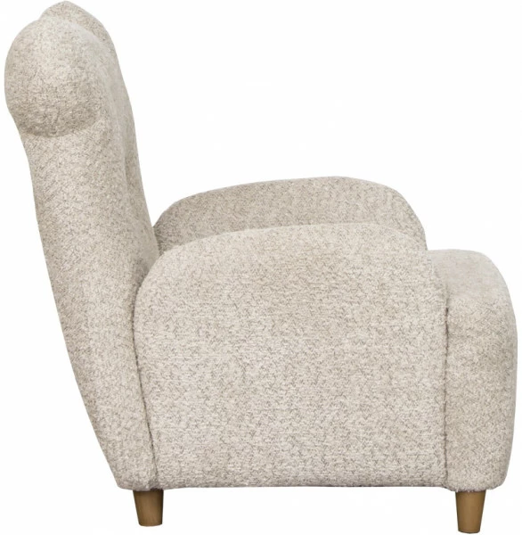 Fotelik Miś (boucle beż)