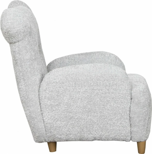 Fotelik Miś (boucle szary) 