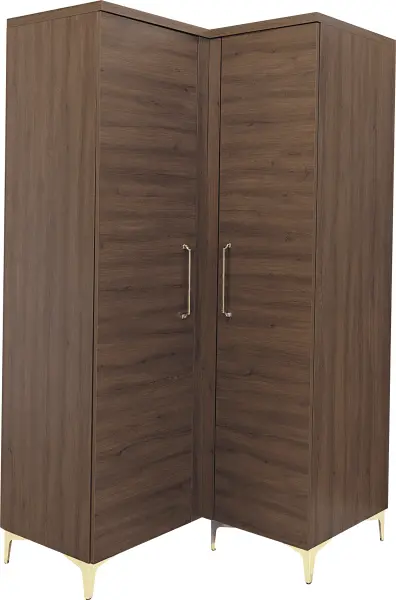 Szafa narożna Bari (orzech Foresta)