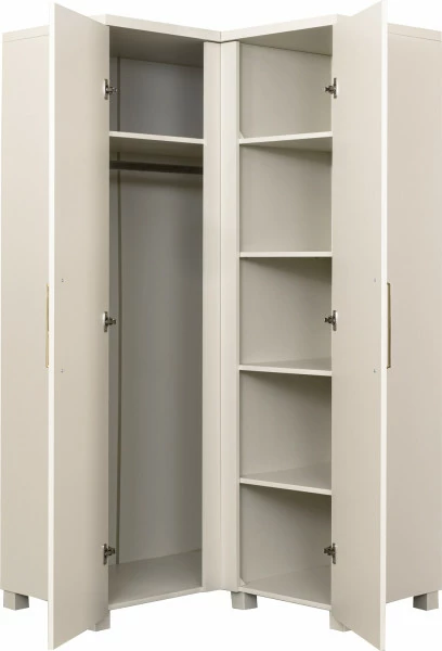 Szafa narożna Bari (kaszmir) 