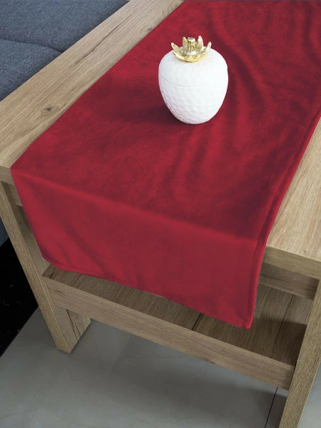 Bieżnik Kosino (welur czerwony)