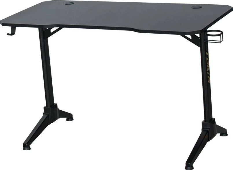 Biurko gamingowe TOKIO 5 (czarny) 