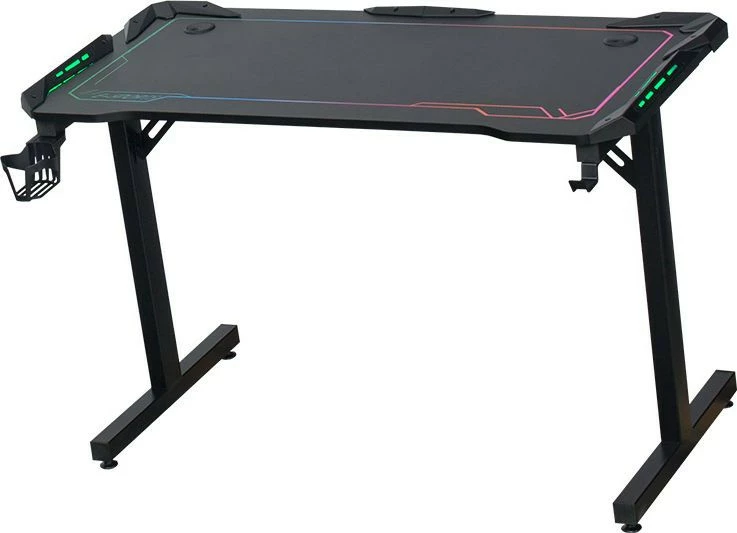 Biurko gamingowe TOKIO 6 (czarny)